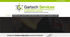 Desktop Screenshot of gartech-services.com